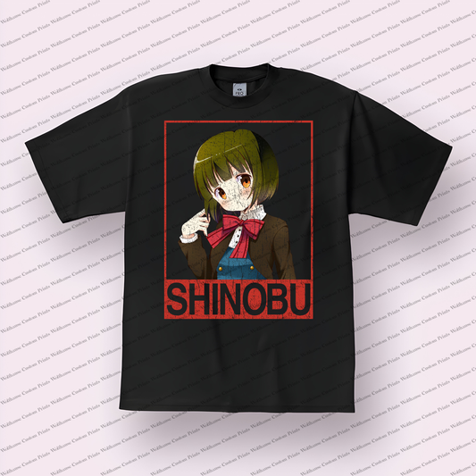 KINMOZA Distressed Design Graphic Tee