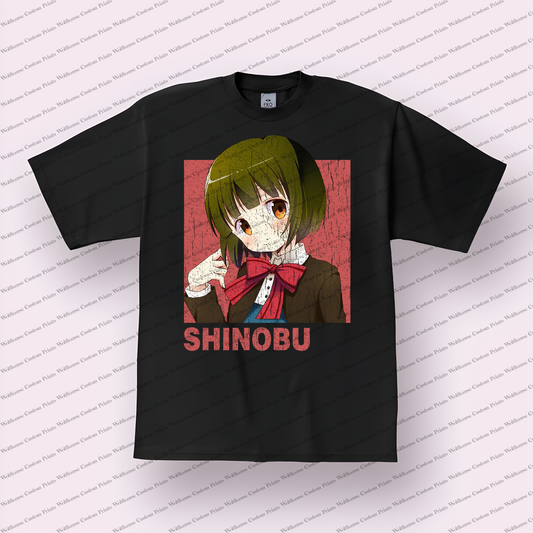 KINMOZA Distressed Design Graphic Tee