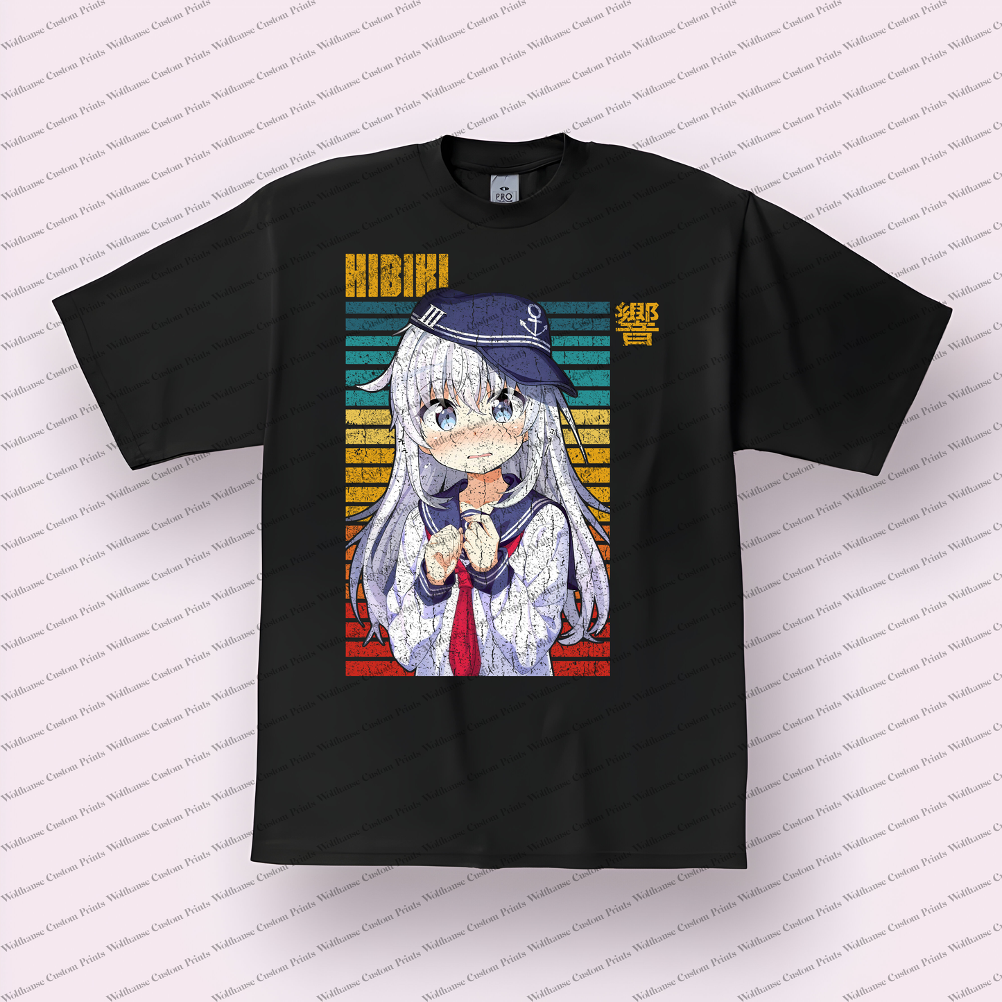 KanColle Distressed Design Graphic Tee