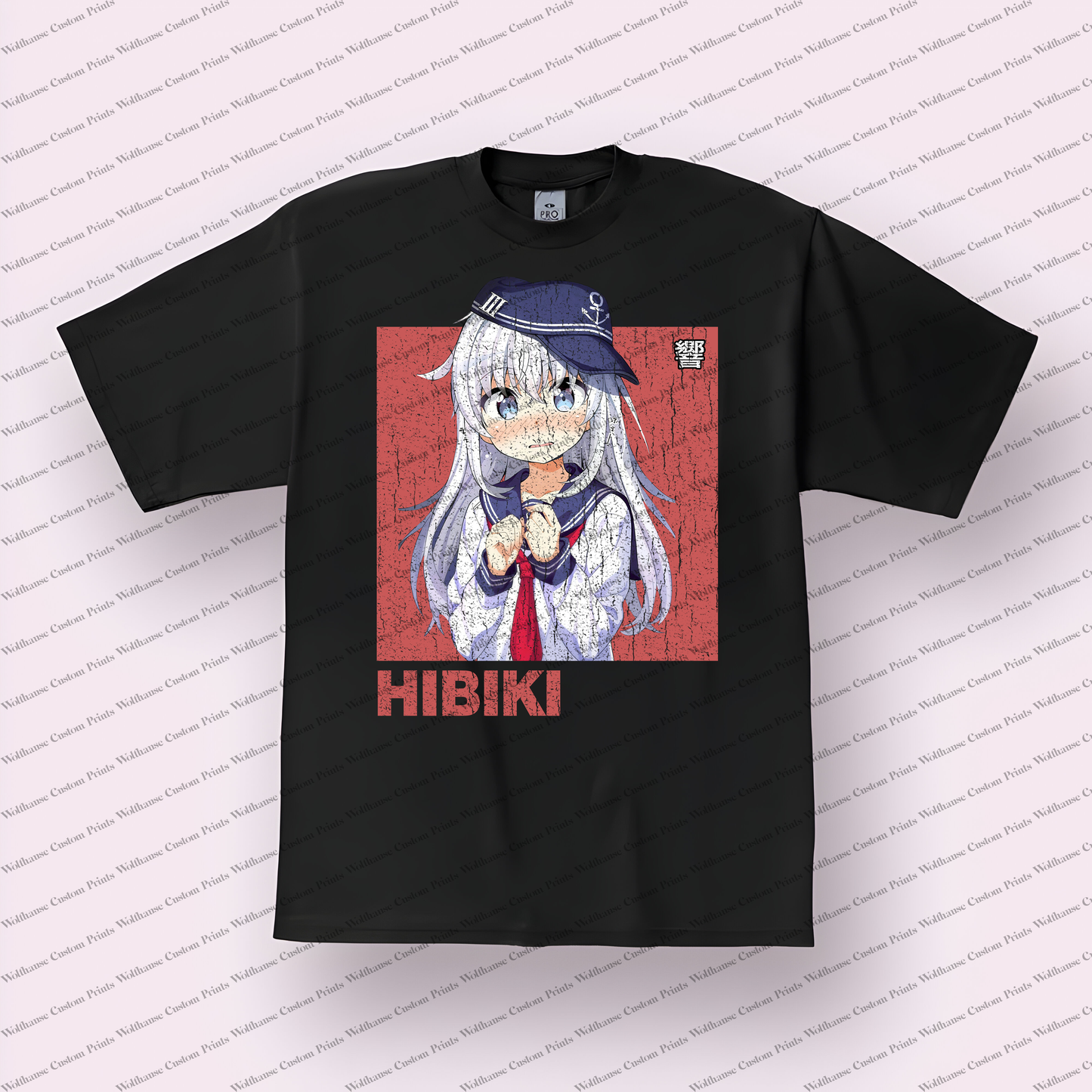 KanColle Distressed Design Graphic Tee
