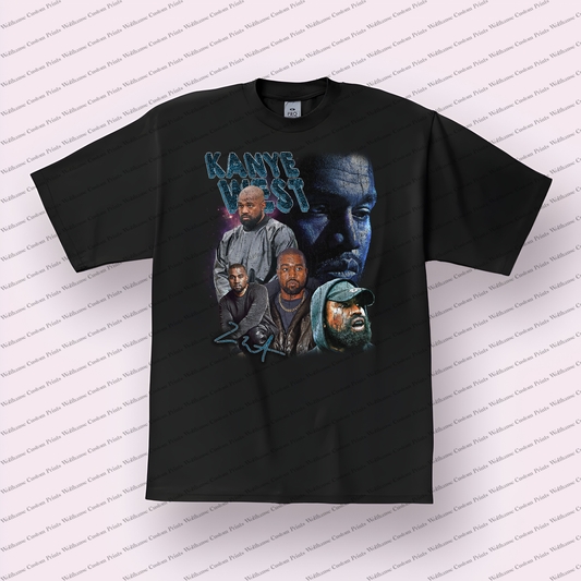 Kanye West Distressed Graphic Tee