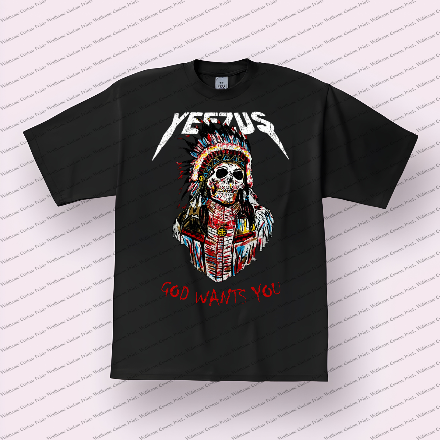 Kanye West Distressed Graphic Tee