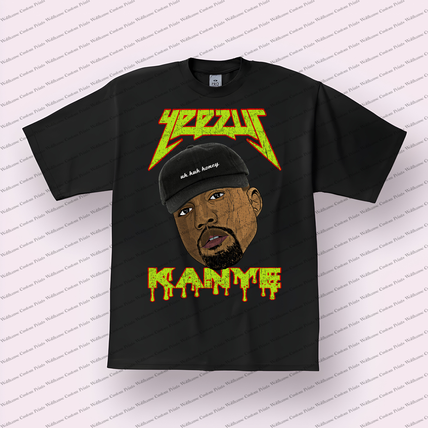Kanye West Distressed Graphic Tee