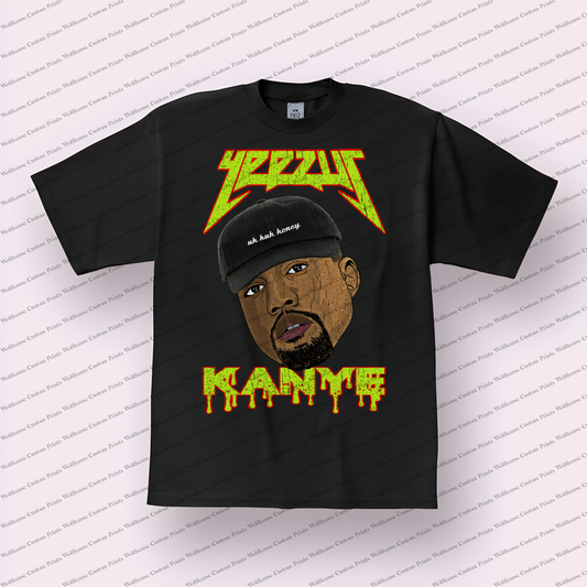 Kanye West Distressed Graphic Tee
