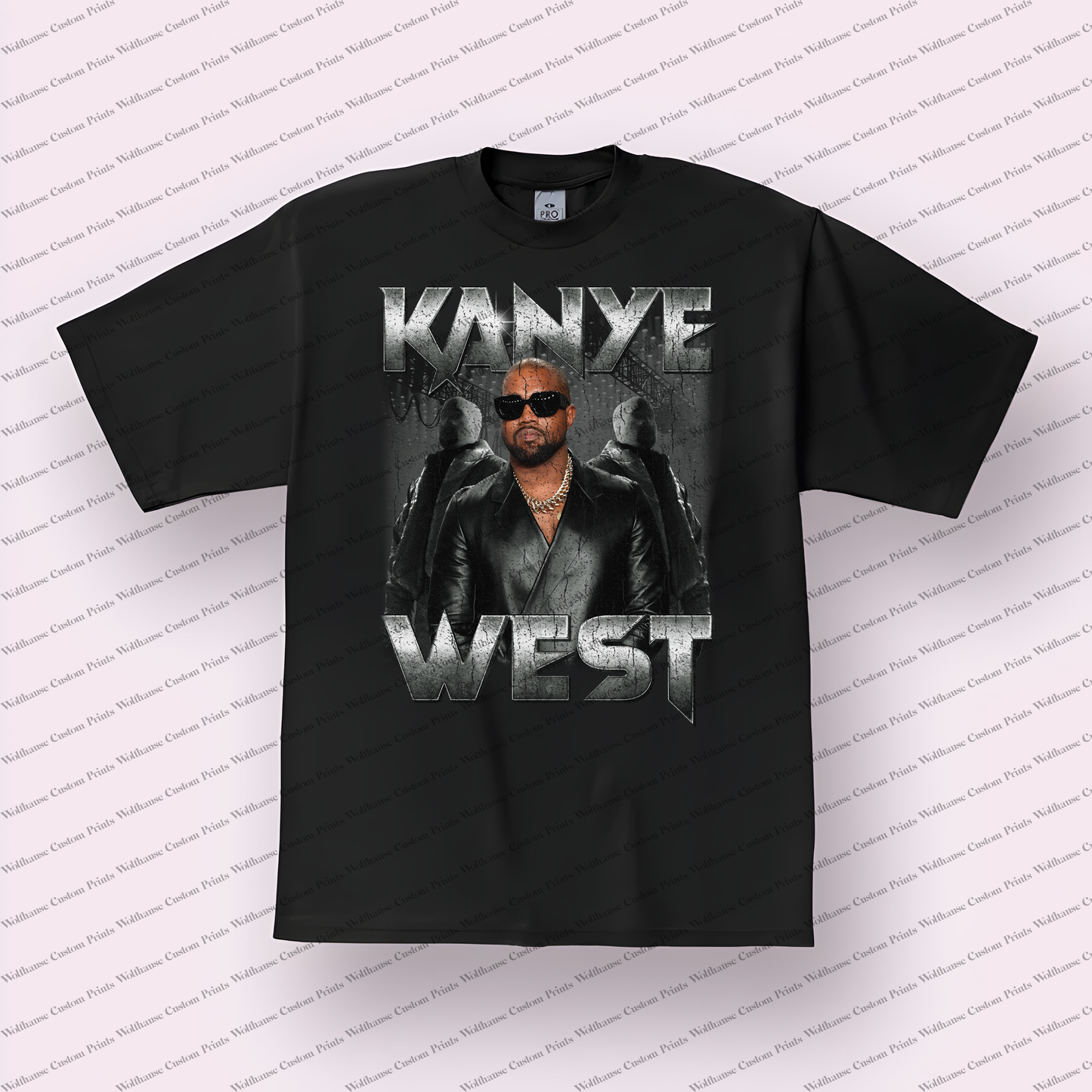 Kanye West Distressed Graphic Tee