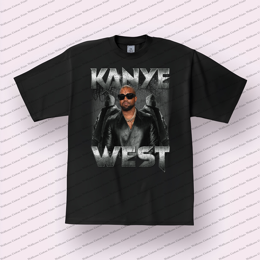 Kanye West Distressed Graphic Tee