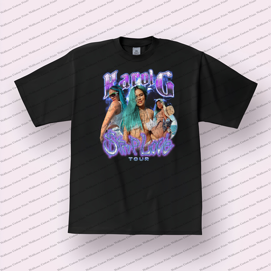 Karol G Distressed Graphic Tee
