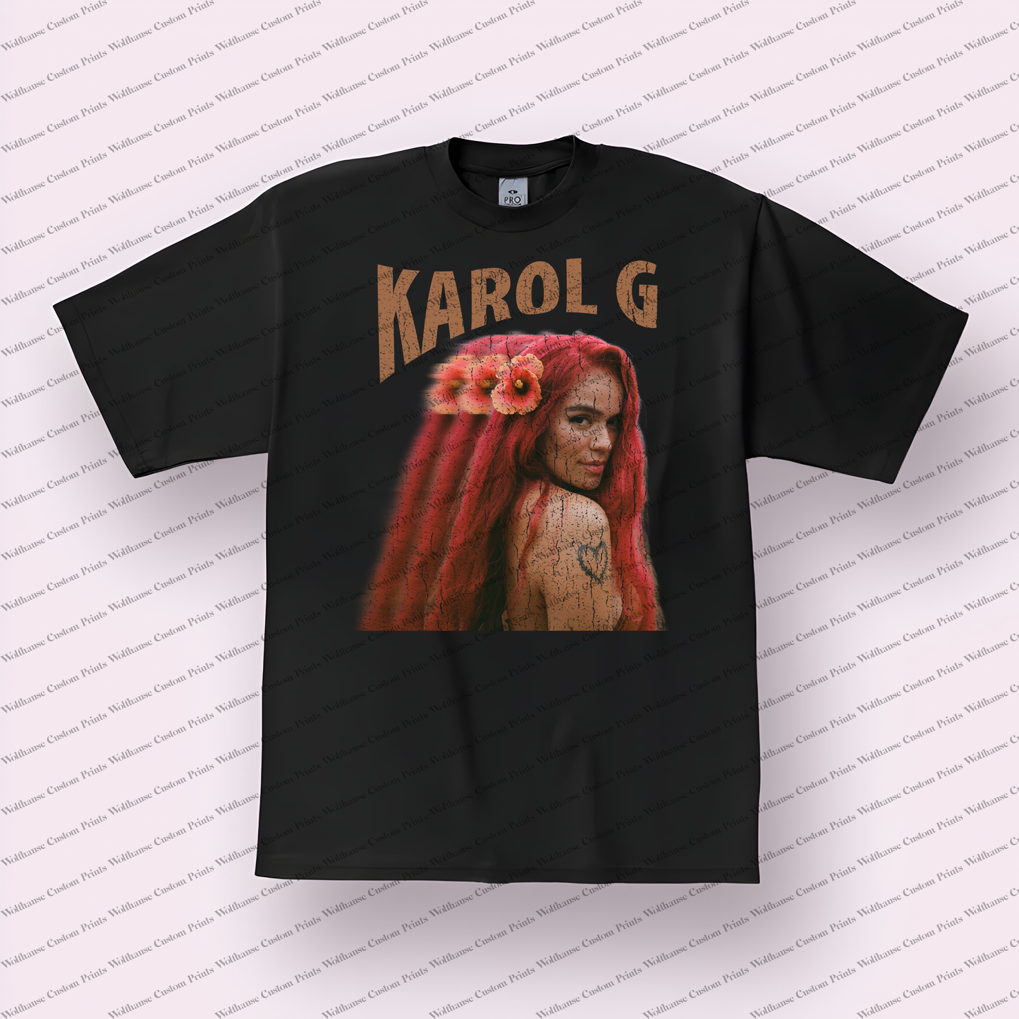 Karol G Distressed Graphic Tee