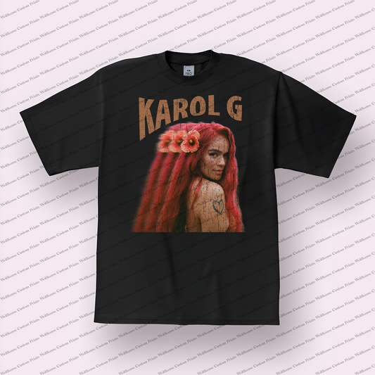 Karol G Distressed Graphic Tee
