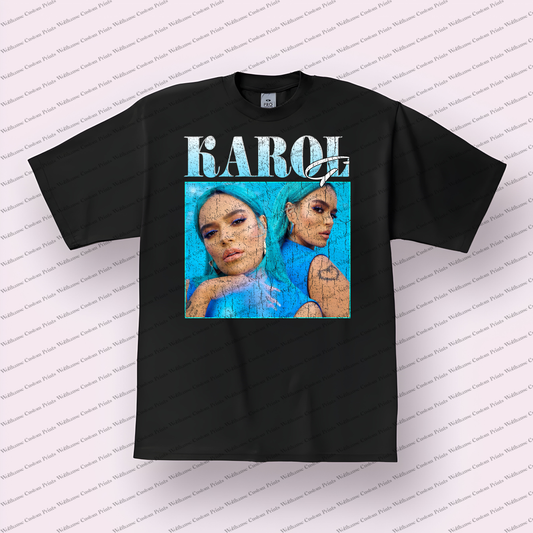 Karol G Distressed Graphic Tee