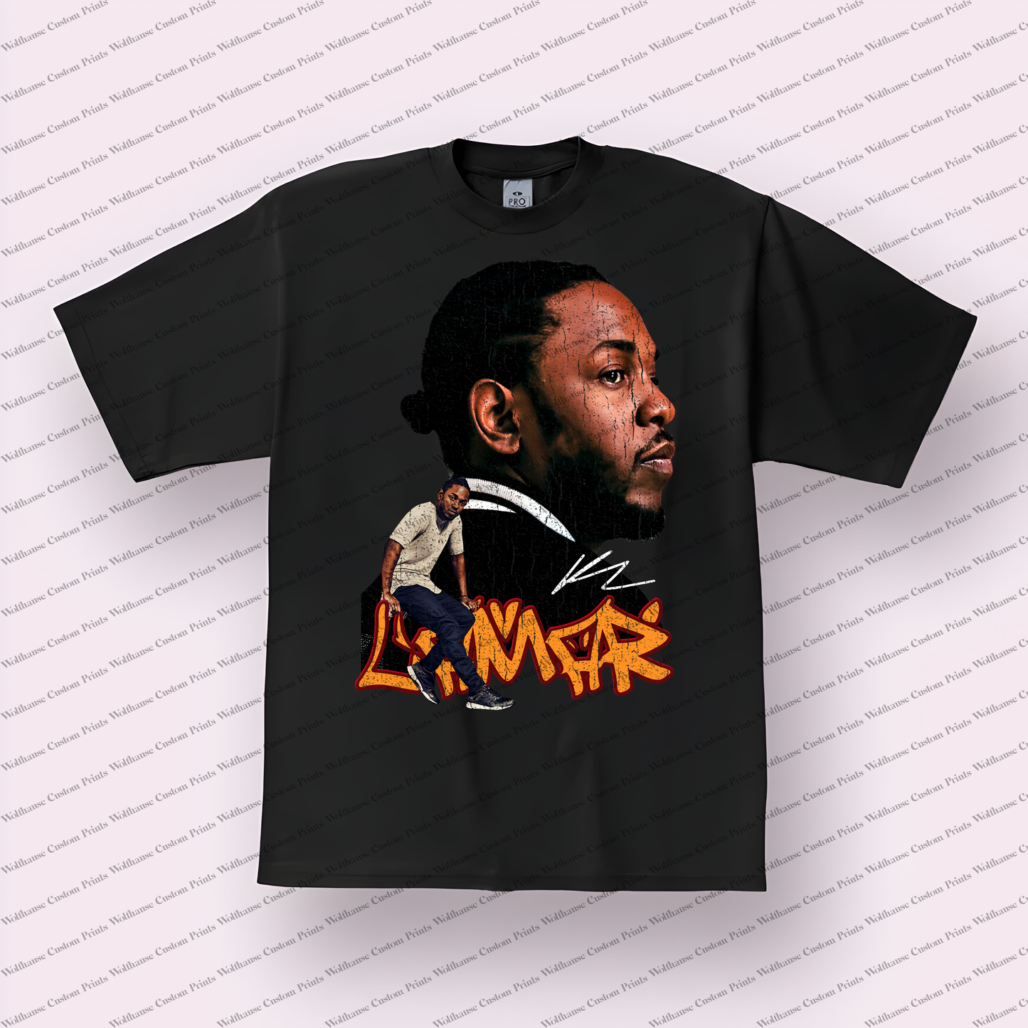 Kendrick Distressed Graphic Tee