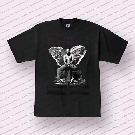 Kendrick Distressed Graphic Tee