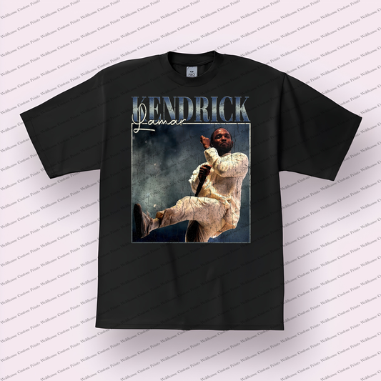 Kendrick Distressed Graphic Tee
