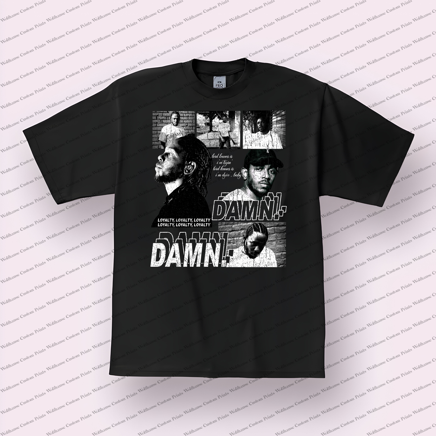 Kendrick Distressed Graphic Tee