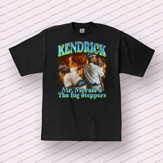 Kendrick Distressed Graphic Tee