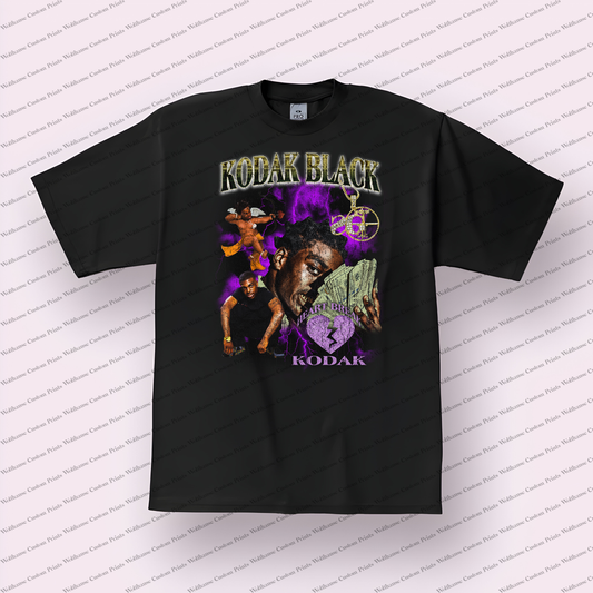 Kodak Black Distressed Graphic Tee
