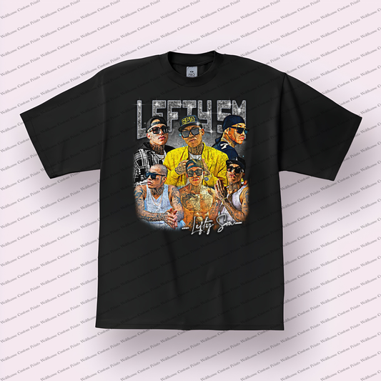 Lefty SM Distressed Graphic Tee
