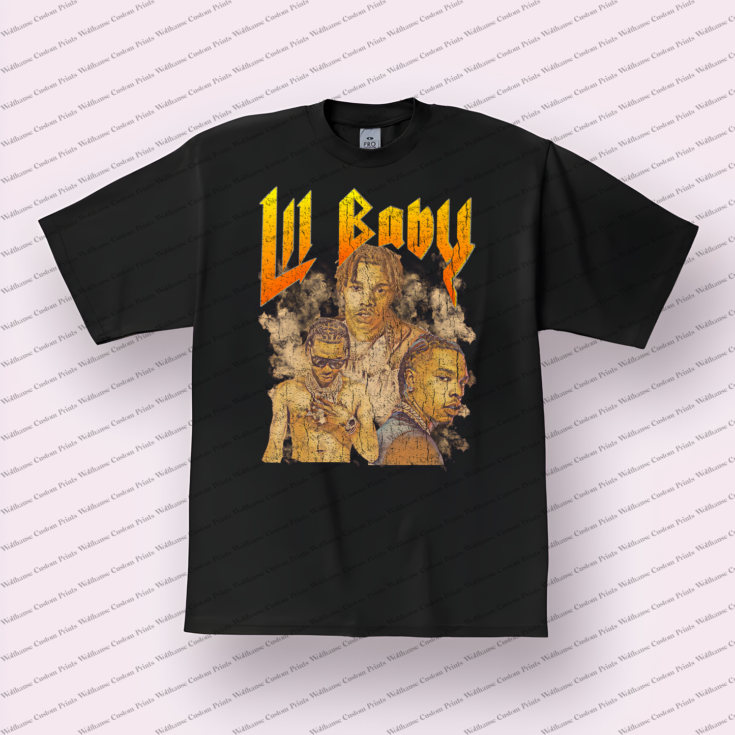 Lil Baby Distressed Graphic Tee