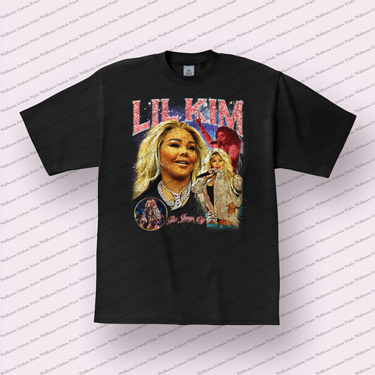 Lil Kim Distressed Graphic Tee