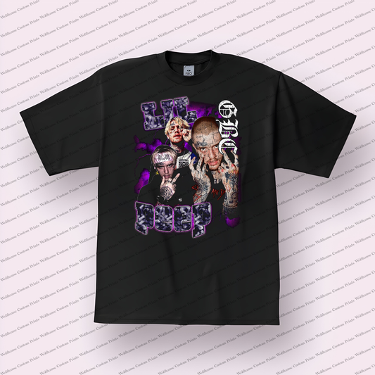 Lil Peep Distressed Graphic Tee