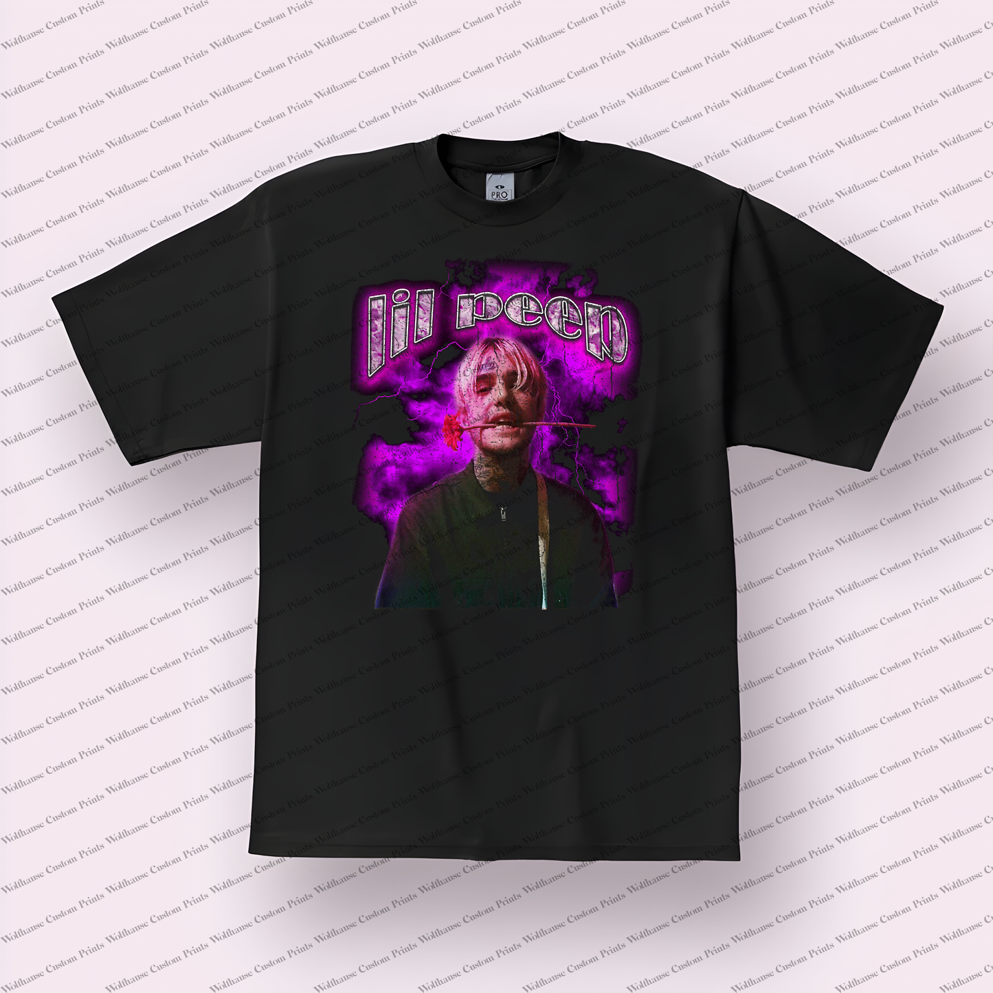 Lil Peep Distressed Graphic Tee