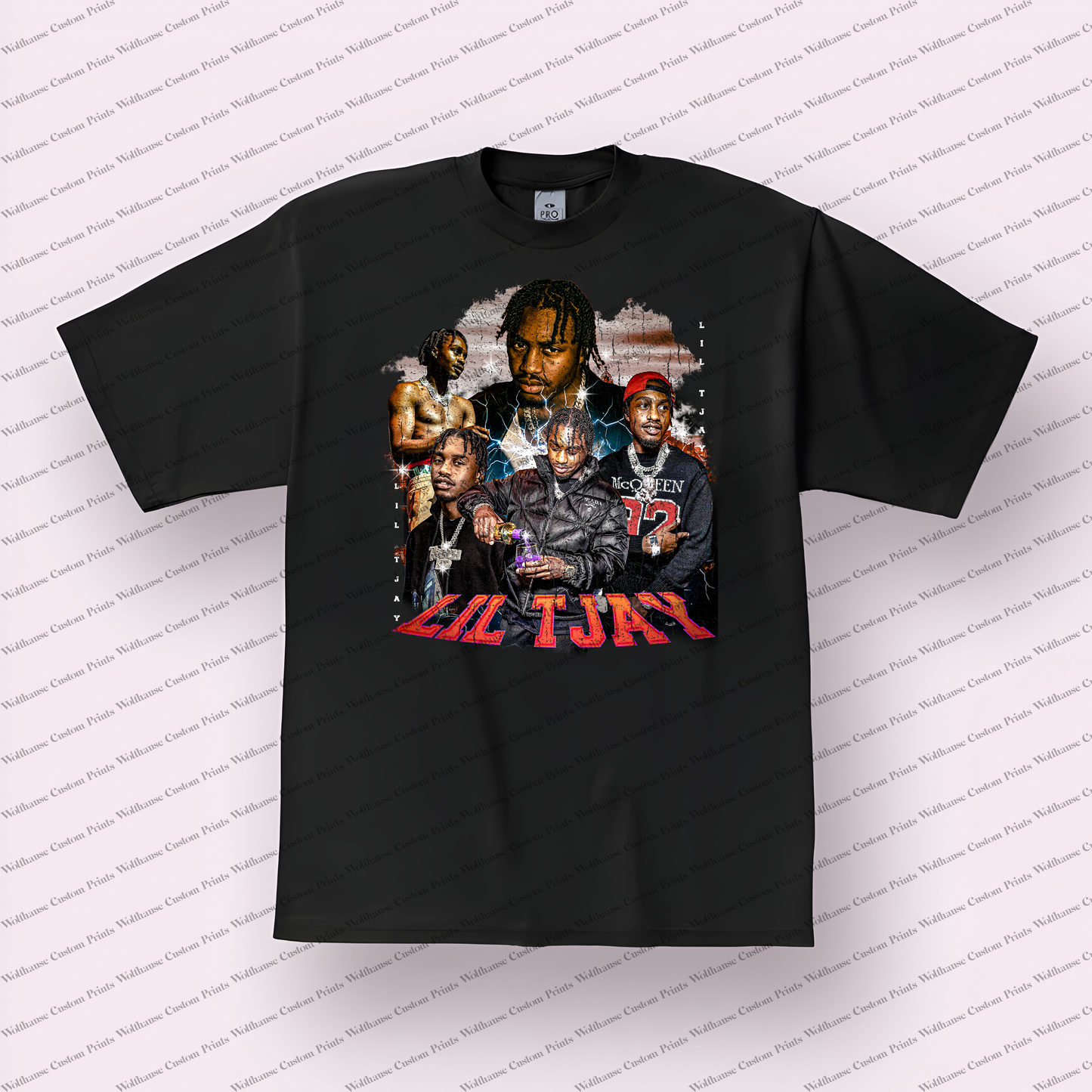 Lil T Jay Distressed Graphic Tee