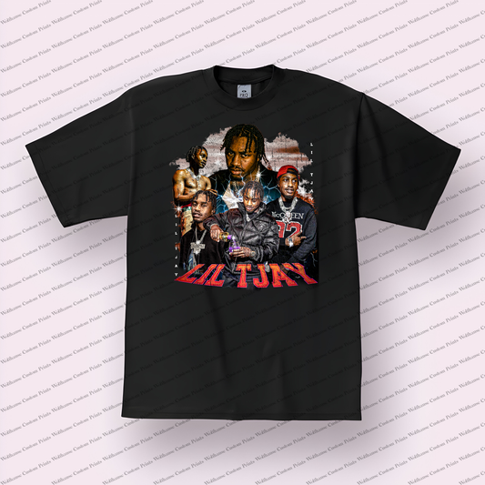 Lil T Jay Distressed Graphic Tee