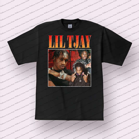 Lil T Jay Distressed Graphic Tee
