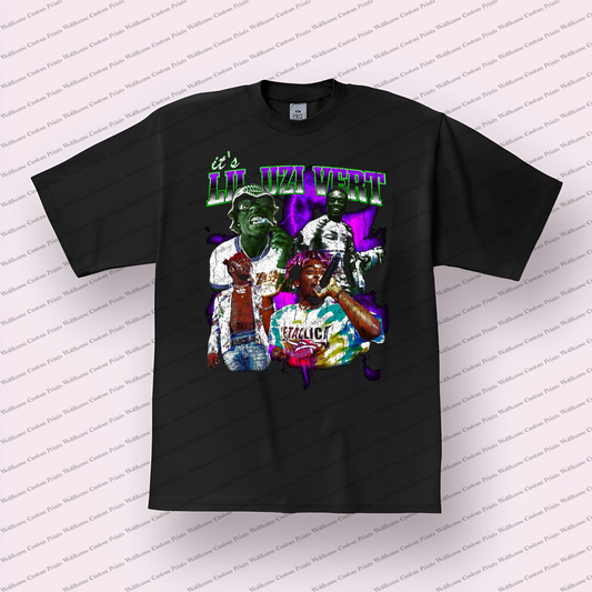 Lil Uzi Vert Distressed Graphic Tee