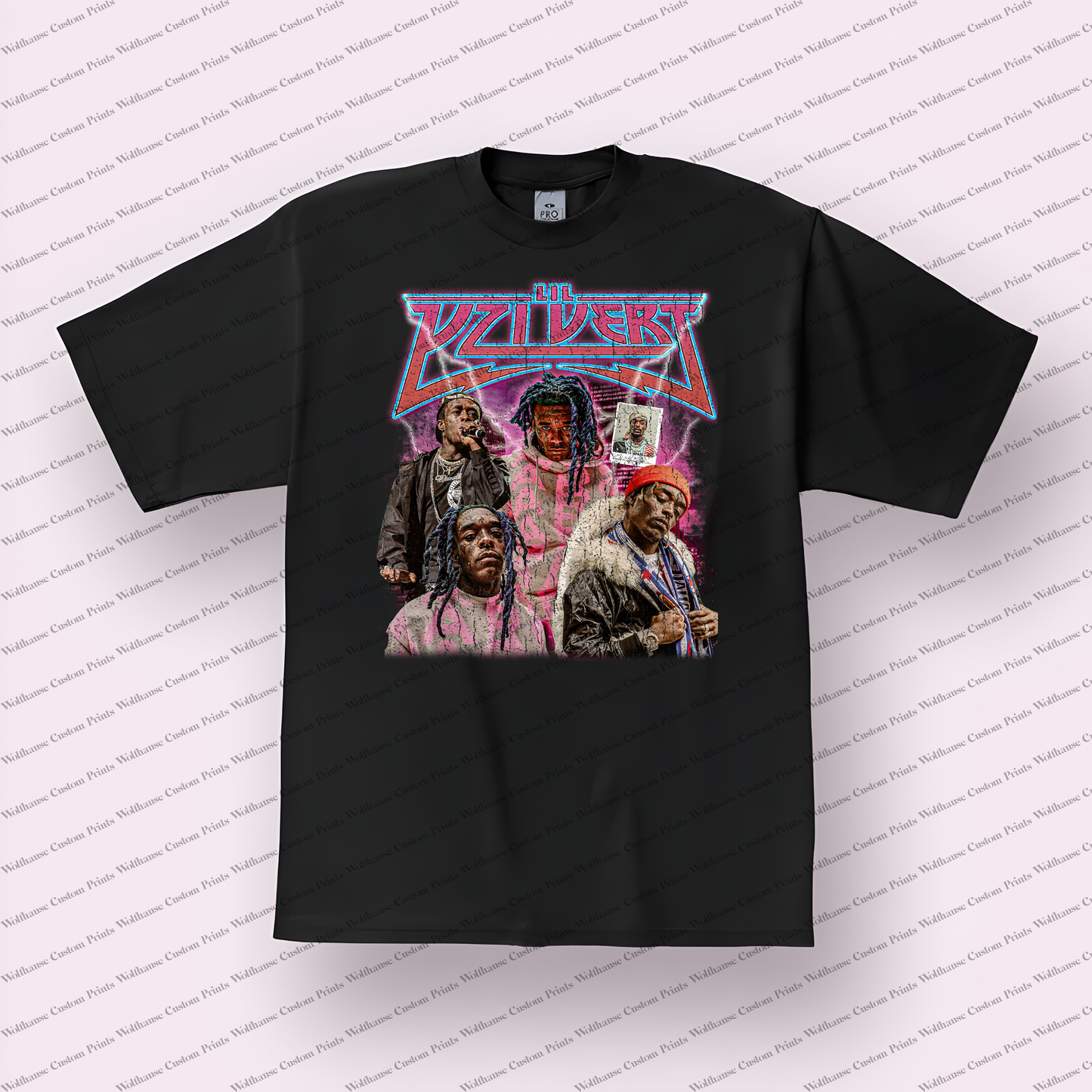 Lil Uzi Vert Distressed Graphic Tee