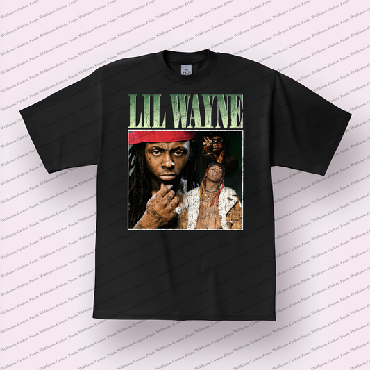 Lil Wayne Distressed Graphic Tee