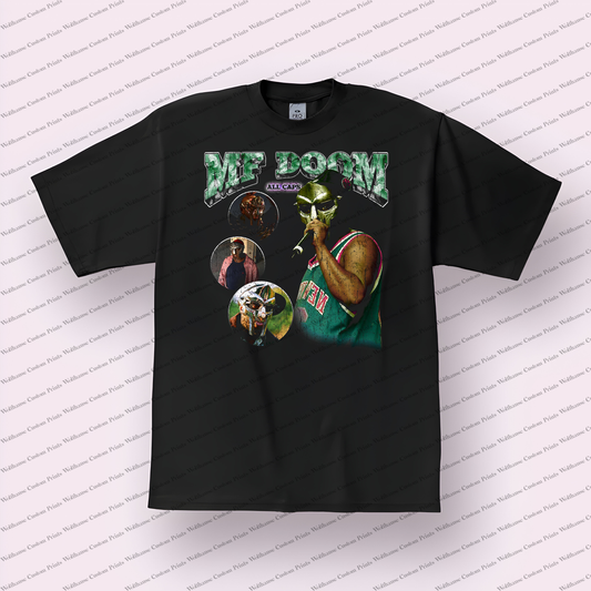 MF Doom Distressed Graphic Tee