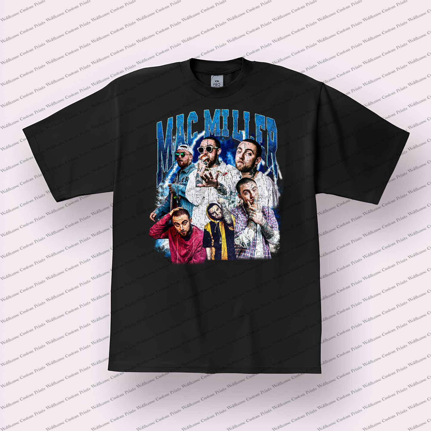Mac Miller Distressed Graphic Tee