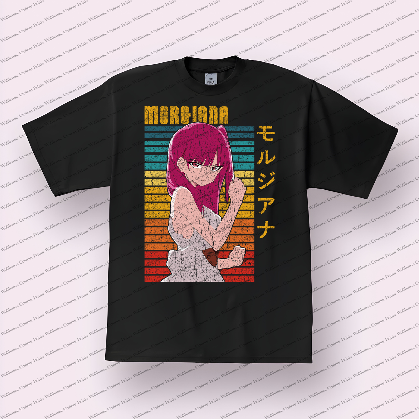 Magi Distressed Design Graphic Tee