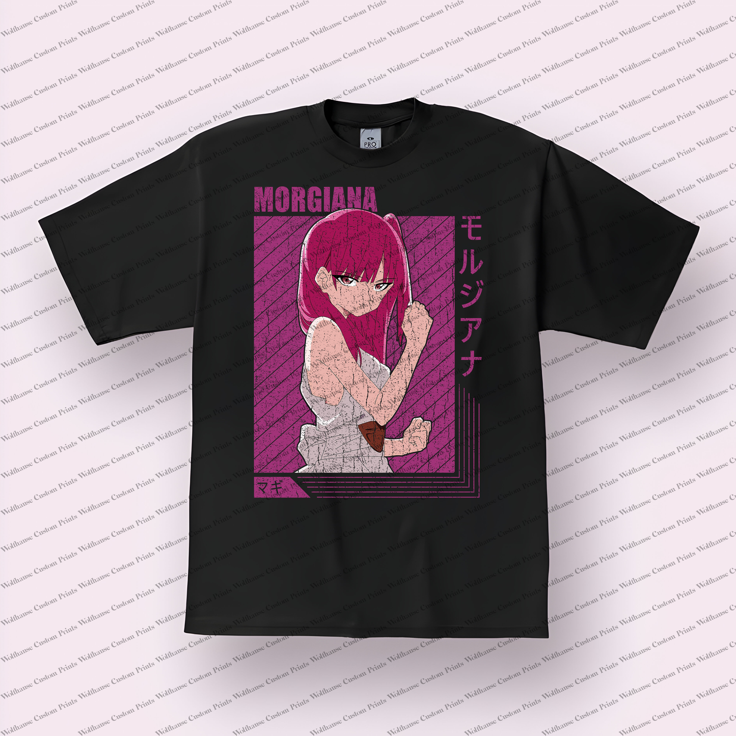Magi Distressed Design Graphic Tee