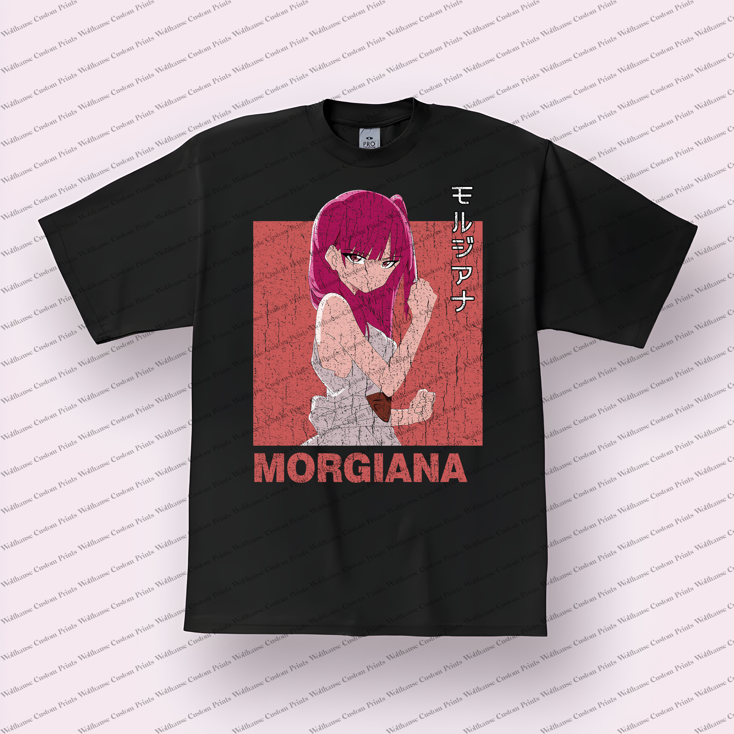 Magi Distressed Design Graphic Tee