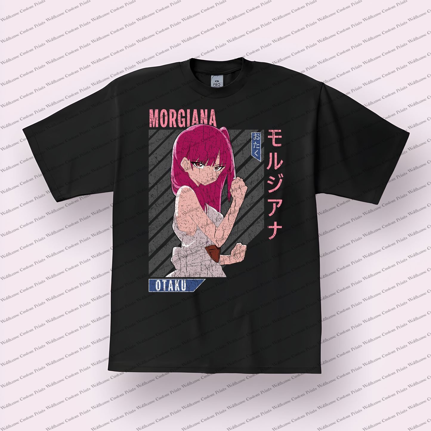 Magi Distressed Design Graphic Tee