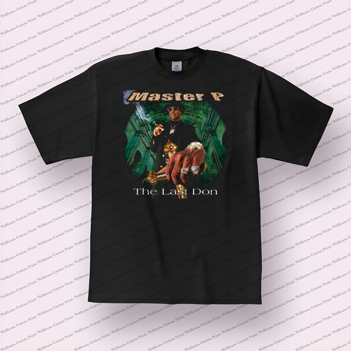 Master P Distressed Graphic Tee