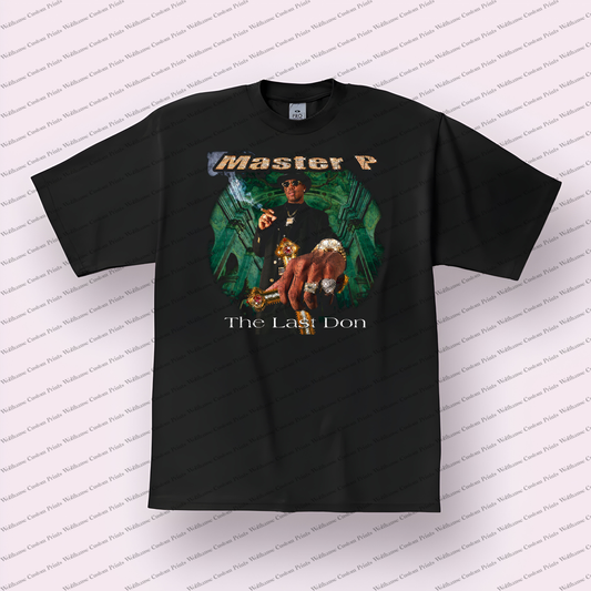Master P Distressed Graphic Tee