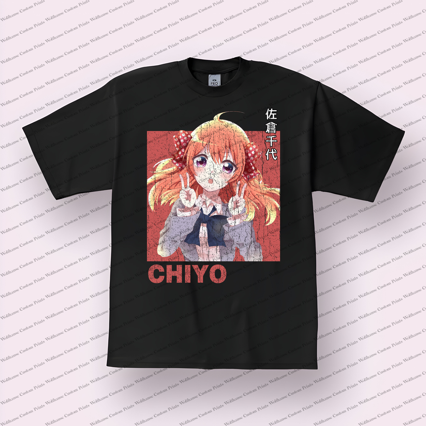 Monthly Girls Nozaki-kun Distressed Design Graphic Tee