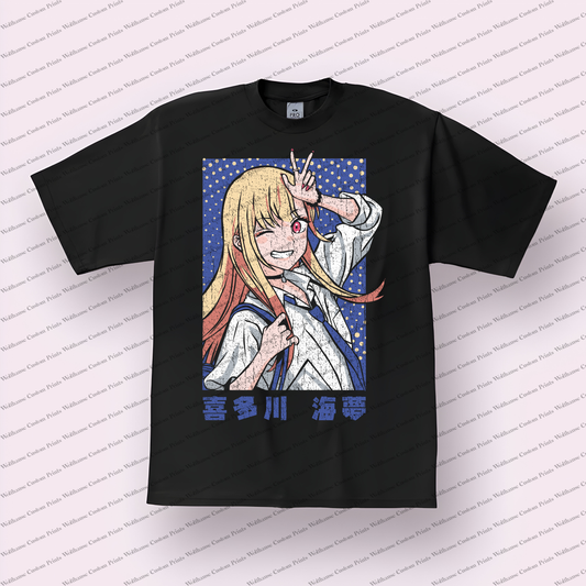 My Dress up Darling Distressed Design Graphic Tee