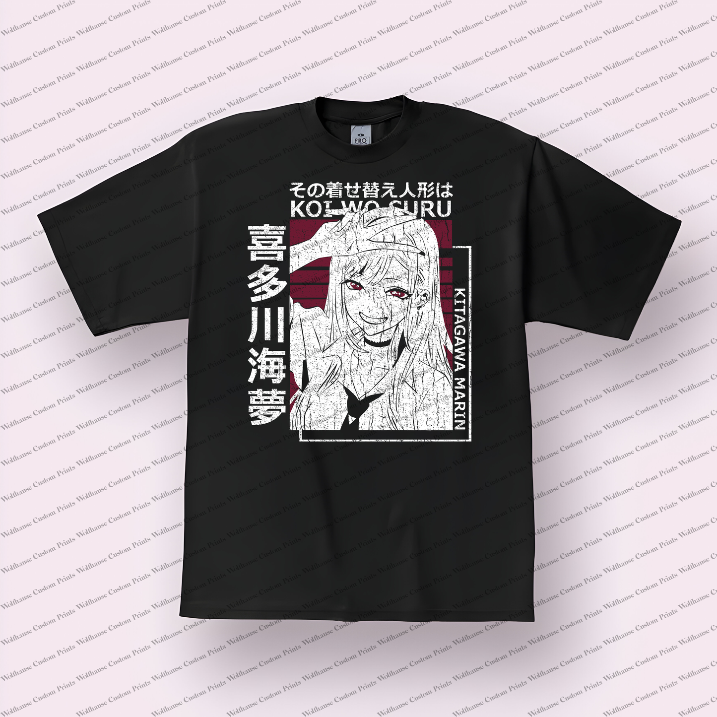My Dress up Darling Distressed Design Graphic Tee