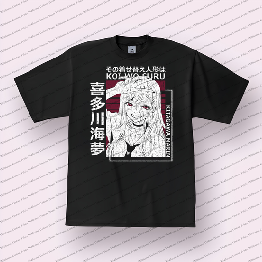 My Dress up Darling Distressed Design Graphic Tee
