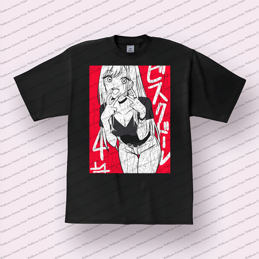 My Dress up Darling Distressed Design Graphic Tee