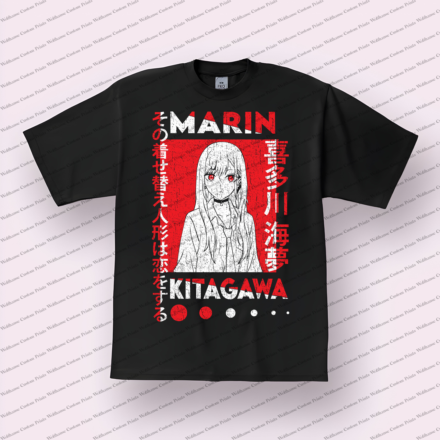 My Dress up Darling Distressed Design Graphic Tee