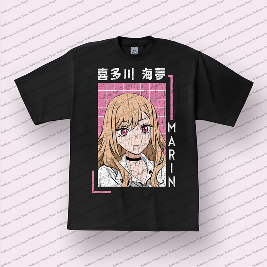 My Dress up Darling Distressed Design Graphic Tee
