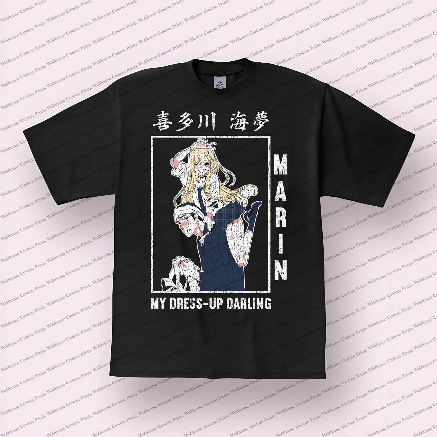My Dress up Darling Distressed Design Graphic Tee