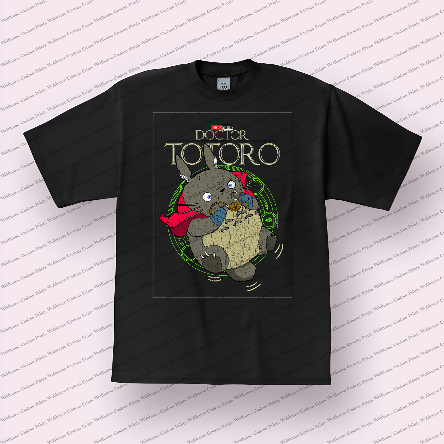 My Neighbor Totoro Distressed Design Graphic Tee