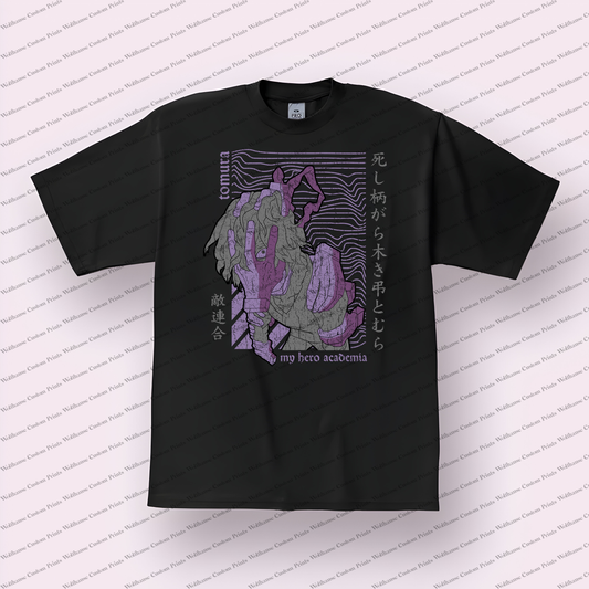 My hero academia Distressed Design Graphic Tee