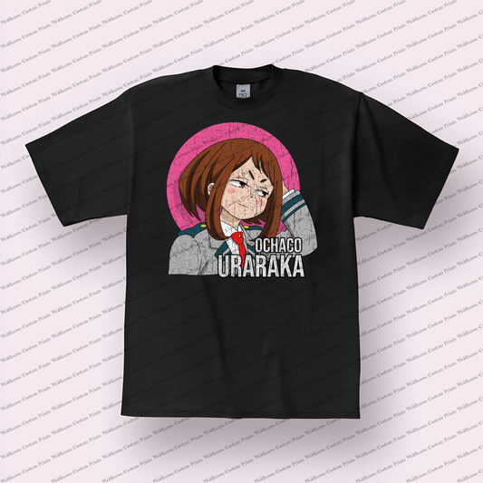 My hero academia Distressed Design Graphic Tee
